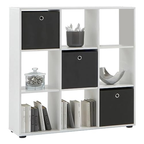 FMD furniture Raumteiler, Melaminharz beschichtete Spanplatte, ca. 104,5 x 108,5 x 33 cm