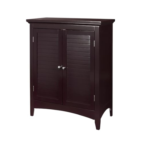 Versanora ELG-595 Badezimmer-Fußboden-Kabinett, MDF, Braun, 66.04 x 33.02 x 81.28 cm