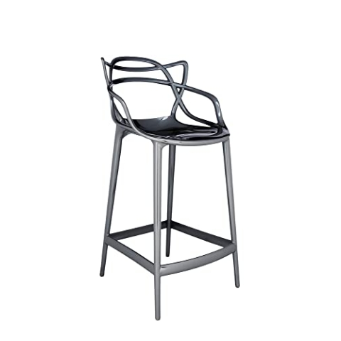 Kartell Masters Stool, Hocker, Titan, H. 65 cm