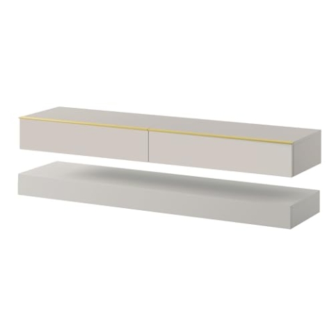 Selsey - TV-Lowboard Hylia 140 cm Schwarz