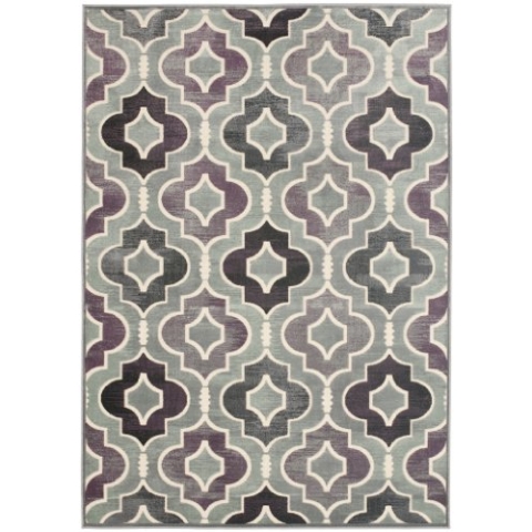 SAFAVIEH Traditionell Teppich für Wohnzimmer, Esszimmer, Schlafzimmer - Paradise Collection, Kurzer Flor, Grau und Multi, 99 X 170 cm