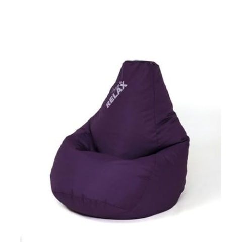 GO GIFT Sitzsack, Granatrot, Oxford-Stoff, reißfest, 130 x 90 cm