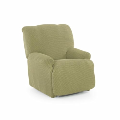 SOFASKINS® Sofabezug für Relaxsessel, super elastisch, Sofabezug, atmungsaktiv und langlebig, einfach anzubringen, Größe 70-90 cm, Pistazienfarben