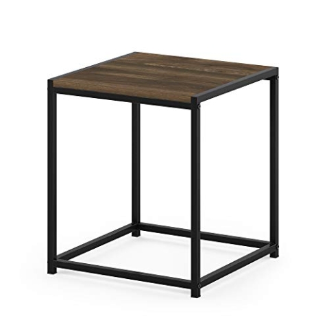 Furinno Camnus Beistelltisch mit 1 Ablagefläche, Holz, 40 x 40 x 45.29 cm