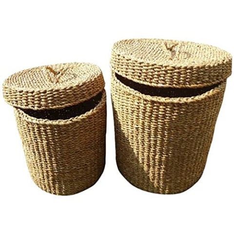 DKD Home Decor dekobox, Seegras, Estándar