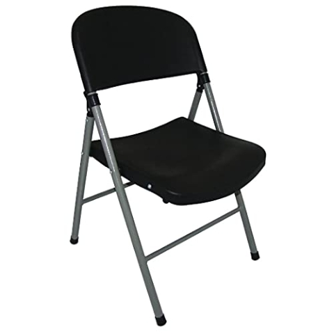 Bolero Foldaway Utility Chair (Box 2) Black.