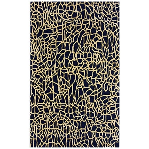 Metro Dark Blue/Camel 122x183cm