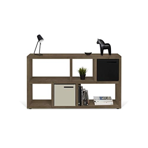 TEMAHOME Berlin Konsole, Nussbaumfurnier, 150 x34 x83 cm (LxBxH)