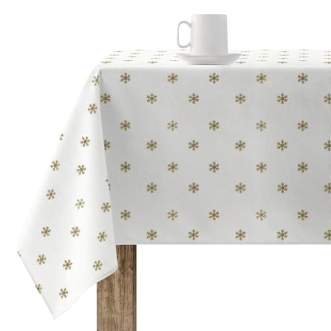 BELUM | Weihnachtstischdecke | Anti-Fleck-Tischdecke | Rechteckig Harz | Tischdecke (laminiert) | Tischdecke | Tischdecke | Heimtisch (300 x 140 cm)