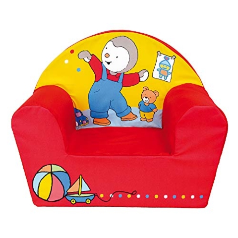 Fun House 713343 T'Choupi Clubsessel, Herkunft Frankreich, für Kinder, L 52 x T 33 x H 42 cm