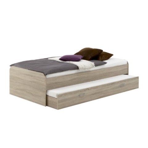 FMD furniture Tagesbett, Spanplatte, Sonoma Eiche, Einzel