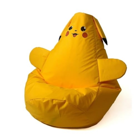 GO GIFT Sitzsack, Gelb, Oxford-Pokémon, 105 x 80 cm, Bunt