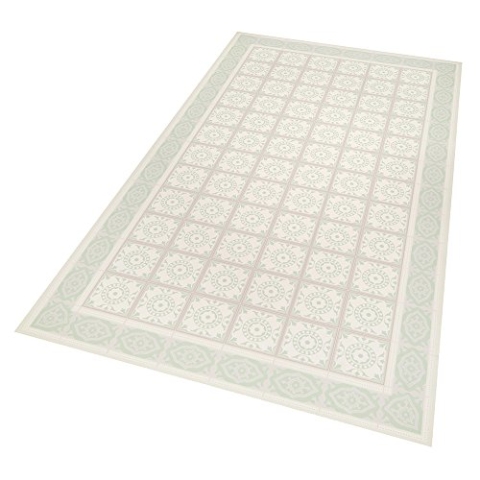 Zala Living Aurelie Vinylmatte, Vinyl, Grün, 65 x 100 x 0,02 cm