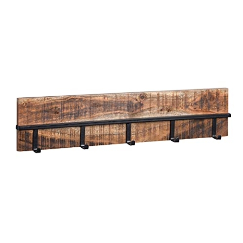 M2 Kollektion Colorado, Holz, Braun, schwarz, 70x15x6cm