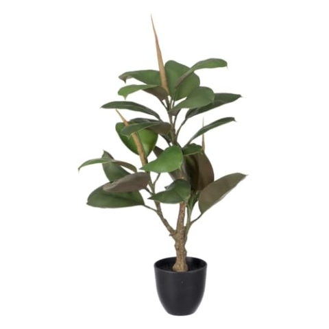BigBuy Home Dekorative Pflanze Polyethylen Eisen PEVA Eiche 76 cm
