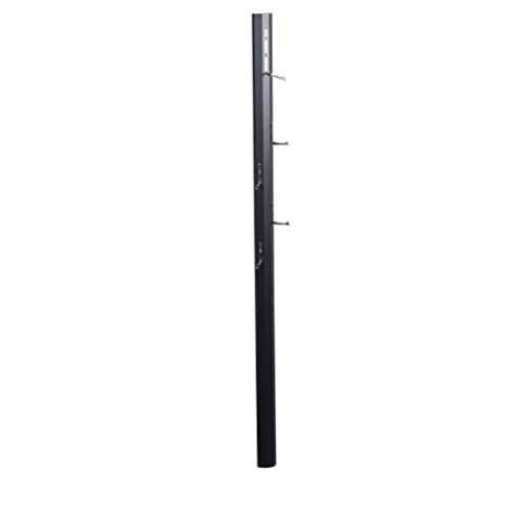M2 Kollektion Palo Garderobe/Wandgarderobe, MDF, Länge 8cm, Breite 4cm, Höhe 185cm
