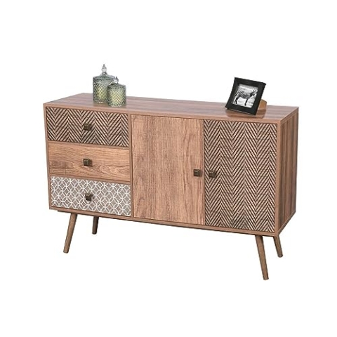Urban Living „Baobab“ Buffet 2 TÜREN UND 3 SCHUBLADEN 120X29XH75CM