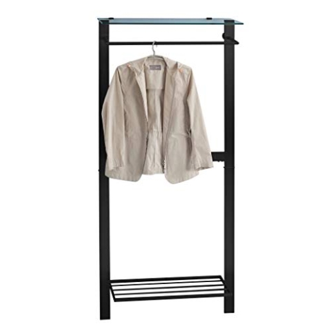 M2 Kollektion Valencia Garderobe/Wandgarderobe, Glas, B/H/T= 80x190x33cm