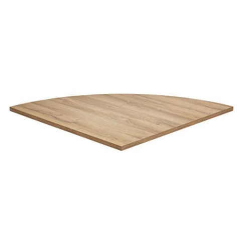 FMD Möbel CALVIA 3 Schreibtisch, Holzwerkstoff, Alteiche Nb, rechteckig