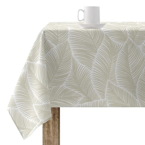 Belum T011 Tischdecke, schmutzabweisend, Größe 300 x 155 cm, extraweich, Mehrfarbig, 100% Bio-Baumwolle, Modell T011
