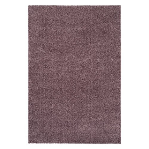 SAFAVIEH Zottelig Teppich für Wohnzimmer, Esszimmer, Schlafzimmer - Velvet Shag Collection, Kurzer Flor, Violett, 155 X 229 cm