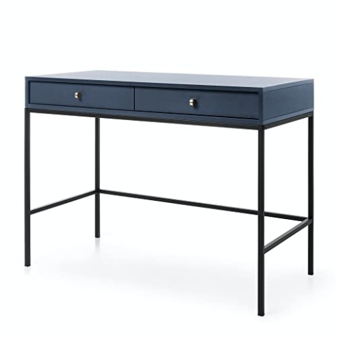 Selsey MONNE - Schminktisch 104x50 cm (marineblau)
