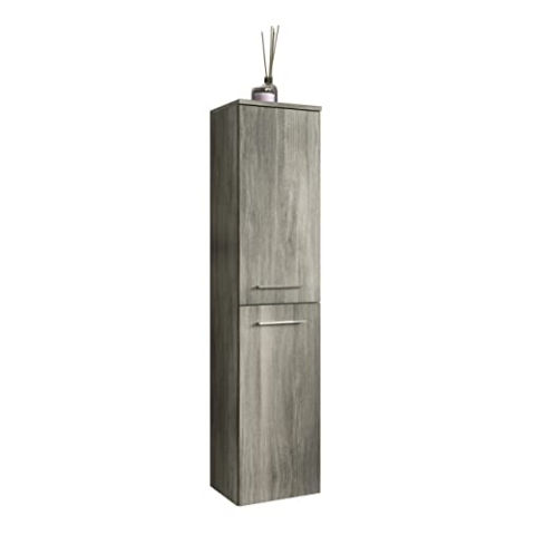 xonox.home X64B3715 York Badezimmerschrank, Badschrank zum Hängen 30 x 136 x 31 cm
