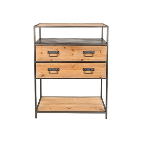 Felis Lifestyle Konsolentisch, Samuel, Holz, Braun, 38,00 x 70,00 x 90,00 cm