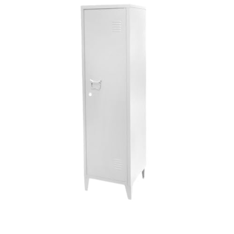 Urban Living Schrank aus industriellem Metall, weiß, Normal