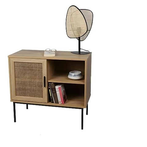 Urban Living „Romy“ Buffet MIT 1 TÜR UND 2 REGALEN 80X39XH73CM