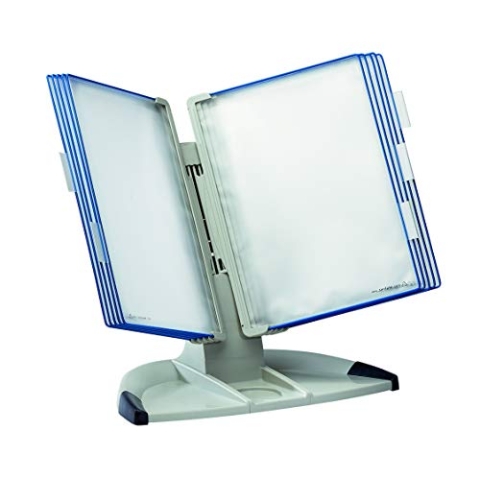 Tarifold 734301 Design Tischsichttafel Set, A4, 10 Sichttafeln, blau