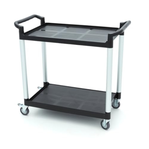 Maxima Servierwagen - 2 Arbeitsplatten - 103 x 50,5 cm