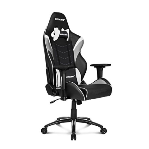 AKRacing Chair Core LX Plus Gaming Stuhl, PU-Kunstleder, Schwarz/Weiß, 5 Jahre Herstellergarantie