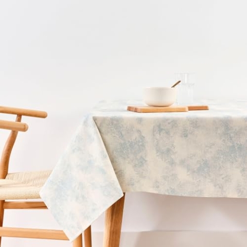 Belum Tischdecke mit Fleckenabweisend, Größe 300 x 155 cm, extraweich, Mehrfarbig, 100, Stoff 100% Bio-Baumwolle, Modell 0120-403