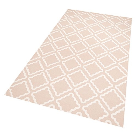 Zala Living Amy Vinylmatte, Vinyl, Apricot Strukturiert, 65 x 100 x 0,02 cm