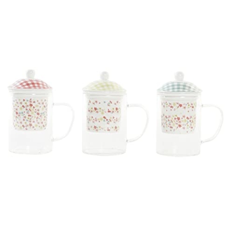 DKD Home Decor Tasse mit Filter, Standard