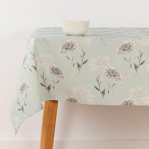 Belum Tischdecke mit Fleckenabweisend, Größe 300 x 140 cm, extraweich, Mehrfarbig, 100, Stoff 100% Bio-Baumwolle, Modell 0120-395