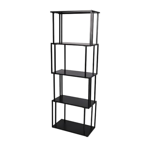 Urban living "Madison BIBLIOTHEK 5 Stufen MIT METALLSTRUKTUR SCHWARZ 60X30XH170CM