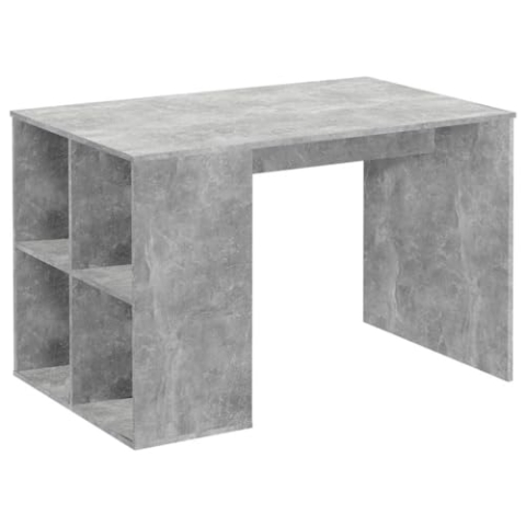 FMD Möbel Gent Schreibtisch, Holzwerkstoff, Beton LA, rechteckig