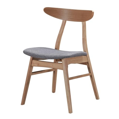 Selsey Gooddly Stuhl, Engineered Wood, Eiche Natur, 49,5 cm Länge