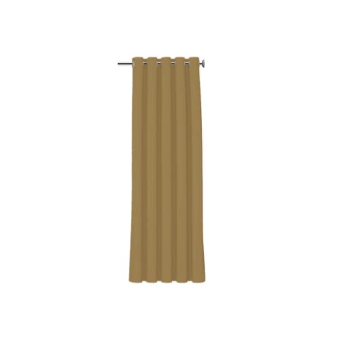 TODAY Vorhang, Blickdicht, 140 x 240 cm, Uni Essential Bronze