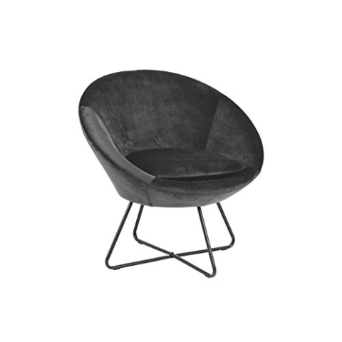 AC Design Furniture Colin Sessel, Dunkelgrau, Stoff, B: 82 x H: 79 x T: 72,5 cm, 1 Stück