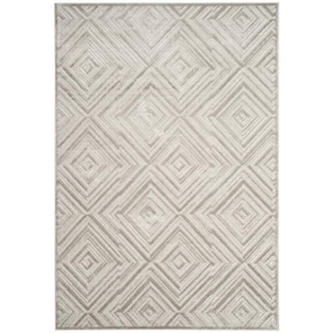 SAFAVIEH Traditionell Teppich für Wohnzimmer, Esszimmer, Schlafzimmer - Paradise Collection, Kurzer Flor, Silber, 155 X 229 cm