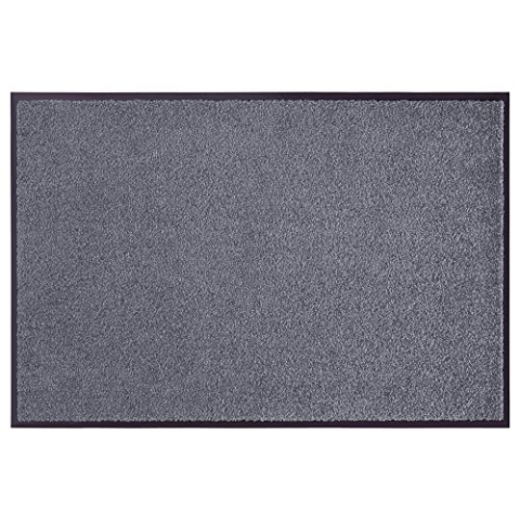 Hanse Home Fußmatte (S-XXL) 90x150cm – 12 Farben – Fussmatte Outdoor Schmutzfangmatte Türmatte Waschbar & Wetterfest rutschfest für Eingangsbereich & Außenbereich – Grau