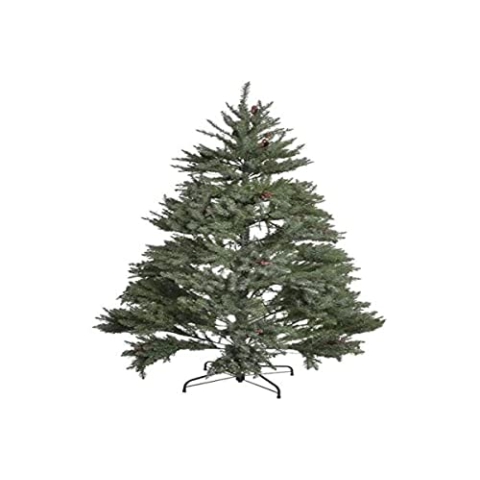 Dkd Home Decor Weihnachtsbaum PVC Metall LED Nevado (110 x 110 x 150 cm)