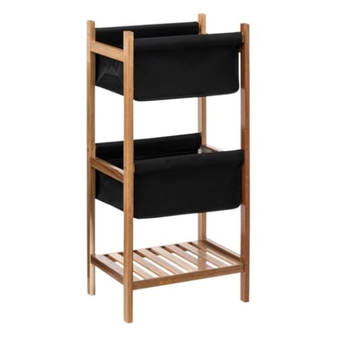 5five - Regal 3 Ebenen blackacia schwarz