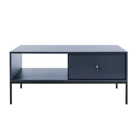 Selsey MONNE - Couchtisch 68x104 cm (dunkelblau)