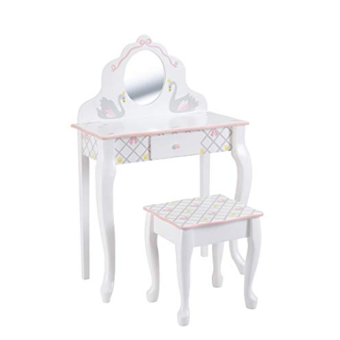 Fantasy Fields Swan Lake Mädchen Holz Schminktisch Kinder Ankleide TD-12890A