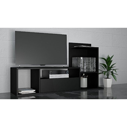 THETA DESIGN by Homemania TV-Halterung für Fernseher, Schwarz