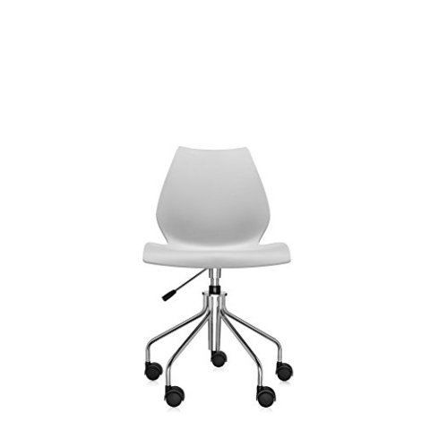 Kartell Maui Essstühle, Polypropylen, grau, 52 x 85 x 58 cm